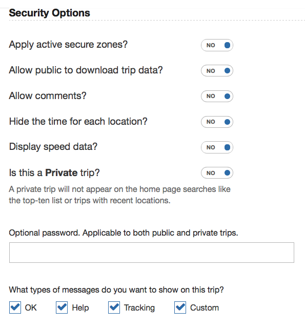 Create a Trip on SpotWalla