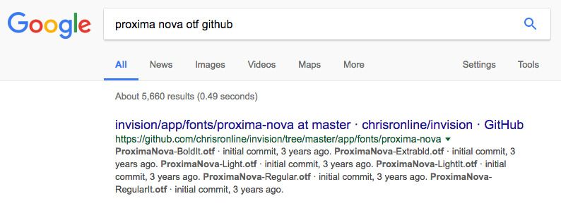 proxima nova free download